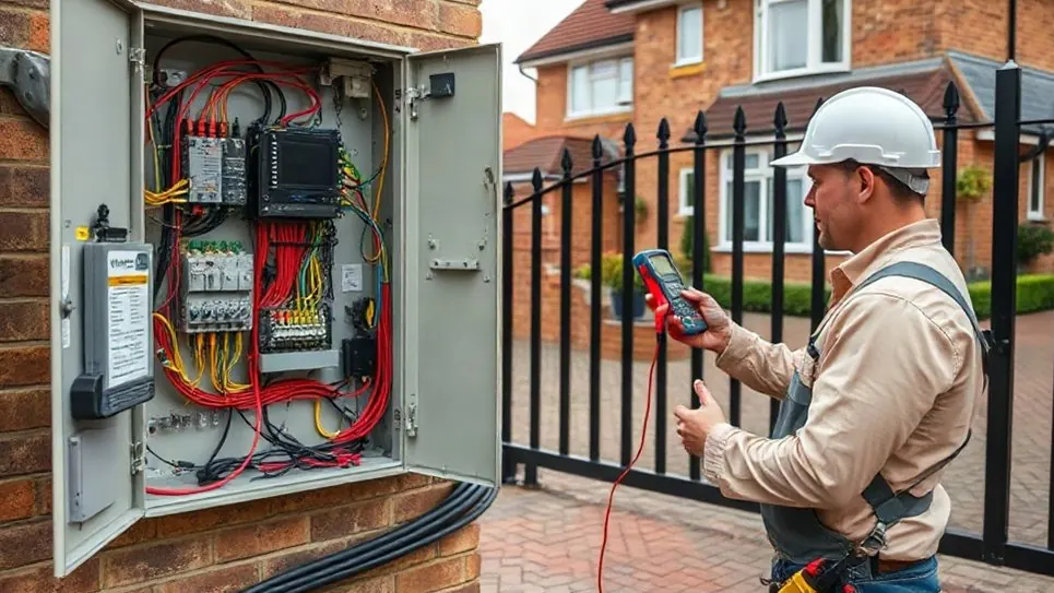 Electric Gates Wiring in Medway