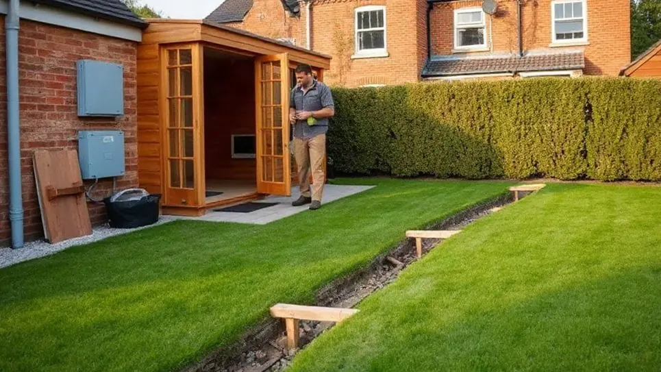 Garden Office & Shed Power in Medway