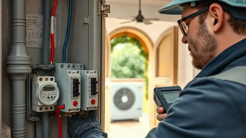 Heat Pump Electrical Connection in Medway