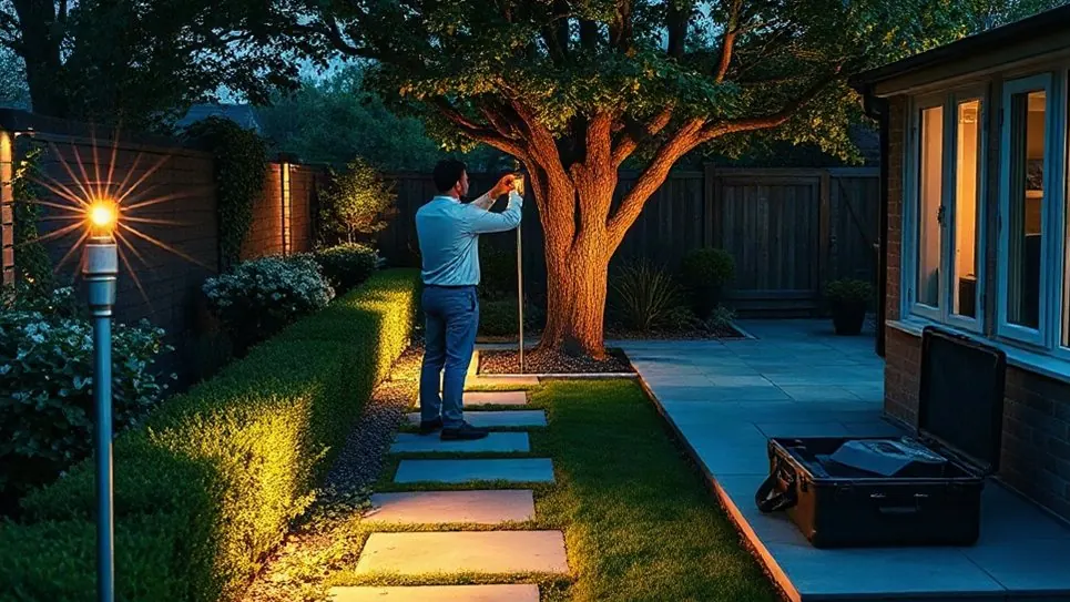Outdoor Garden Lighting in Medway