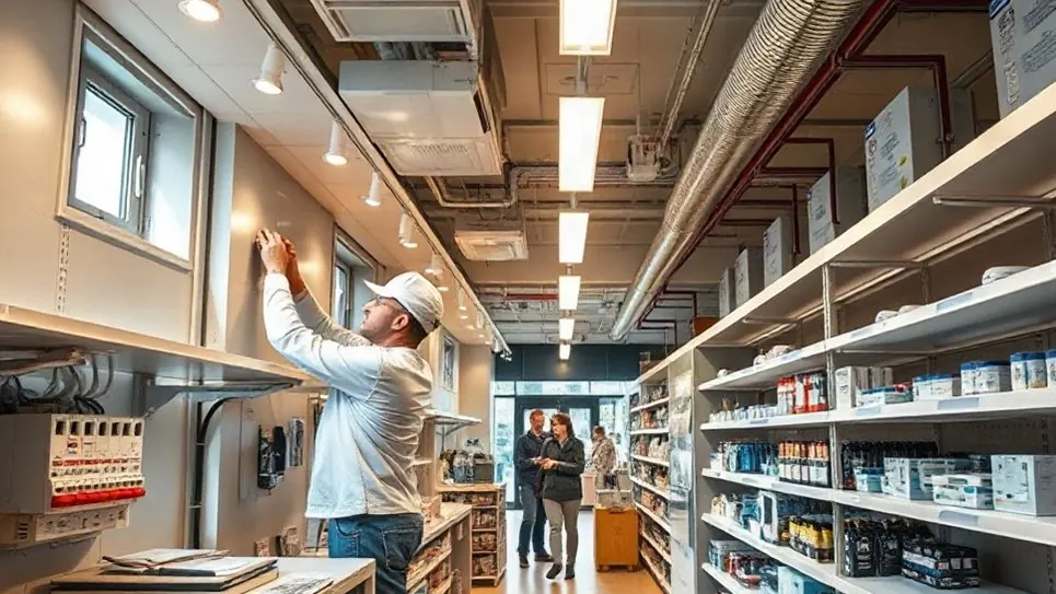 Shop Fit-Out Electrical in Medway